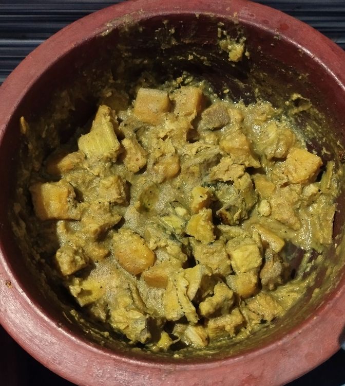 Step 1.1: Once cooked, allow most of the water to evaporate by keeping it on medium heat