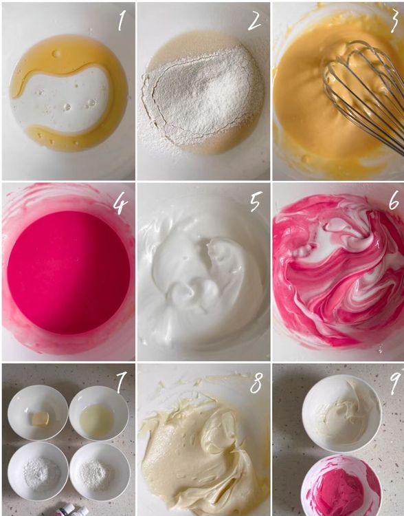 Step 1.1: After the butter is softened, add powdered sugar and beat evenly