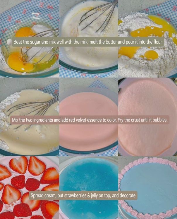 Step 1.9: In a bowl, whisk together the eggs and sugar until well combined