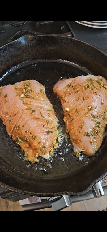 Step 4.1: Heat a skillet over medium-high heat and sear the tenderloins for 2–3 minutes per side to create a golden crust