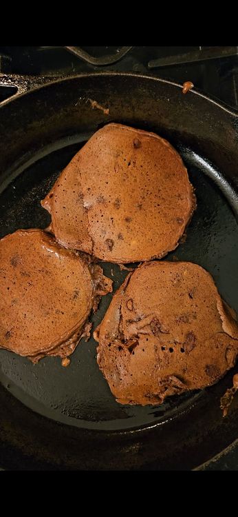 Step 1.1: Cook until bubbles form on the surface, then flip and cook until golden brown on the other side