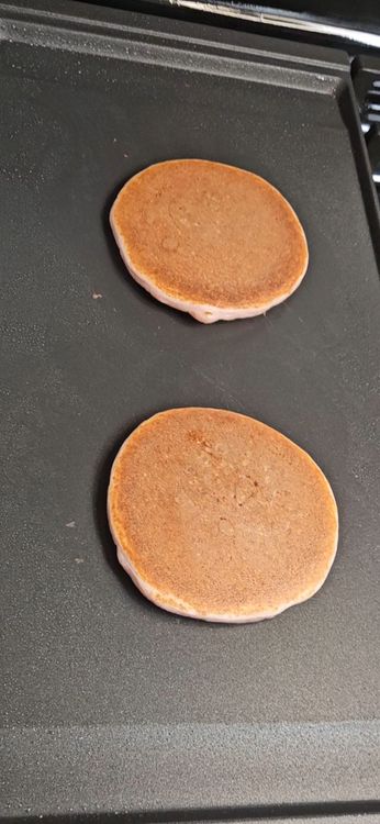 Step 2.1: Cook for an additional minute or until the pancake is cooked through