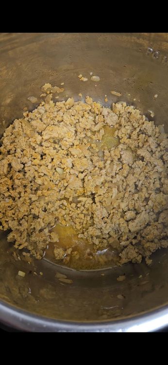 Step 1.1: Cook until browned, then transfer to the slow cooker