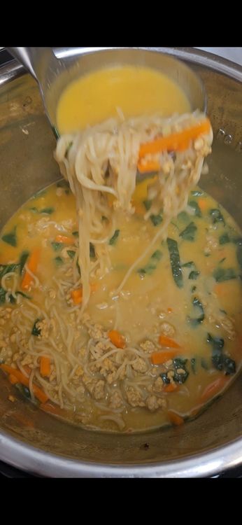 Step 5.1: Ladle the soup into bowls