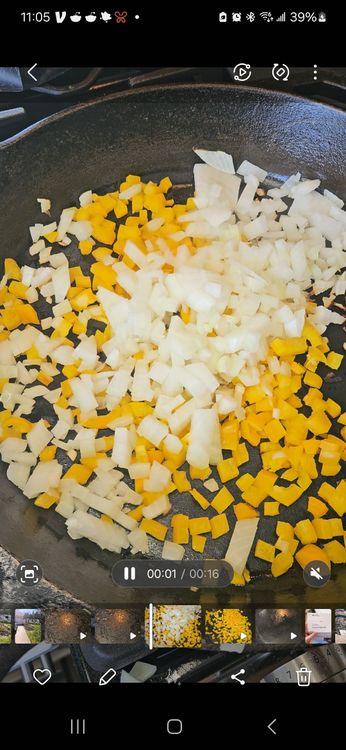 Step 1.1: Add the diced onion and cook for an additional 2-3 minutes until fragrant