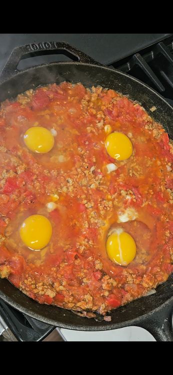 Step 2.2: Make for little indents to place your eggs
