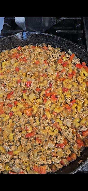 Step 1.1: Let simmer for 7-10 minutes or until pasta has cooked