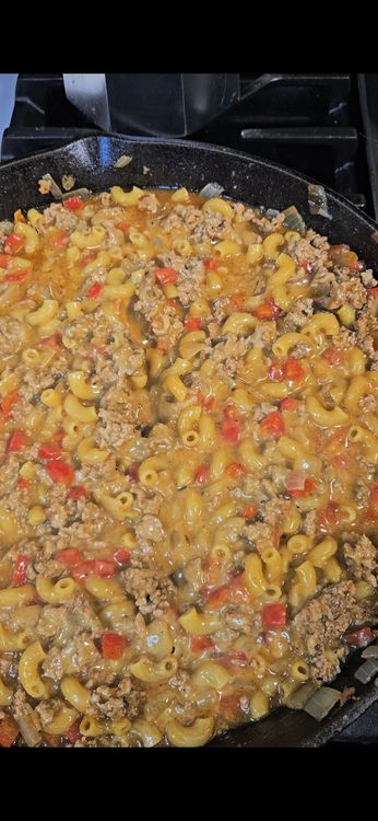 Step 1.2: Add low-fat cheese and mix well