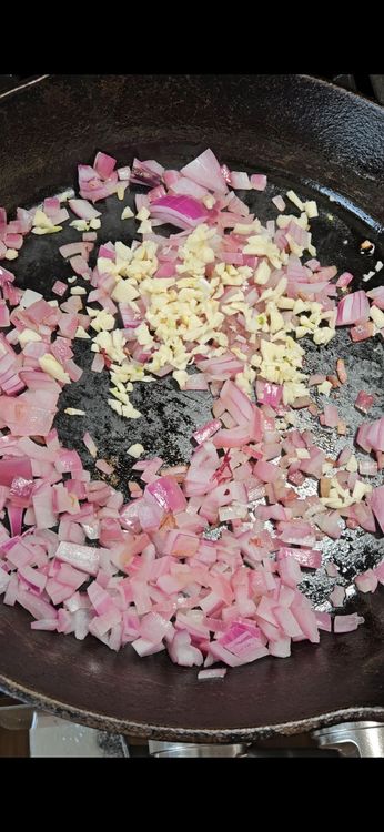 Step 1.1: Add garlic and cook for 1-2 more minutes