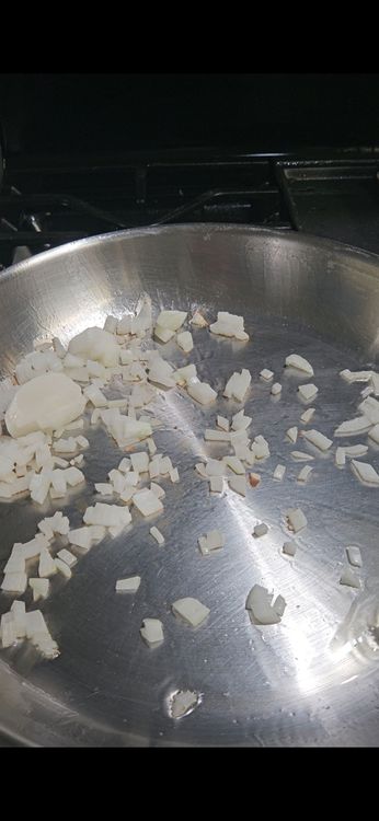 Step 1.2: Spray a saucepan with olive oil or avocado oil based cooking spray