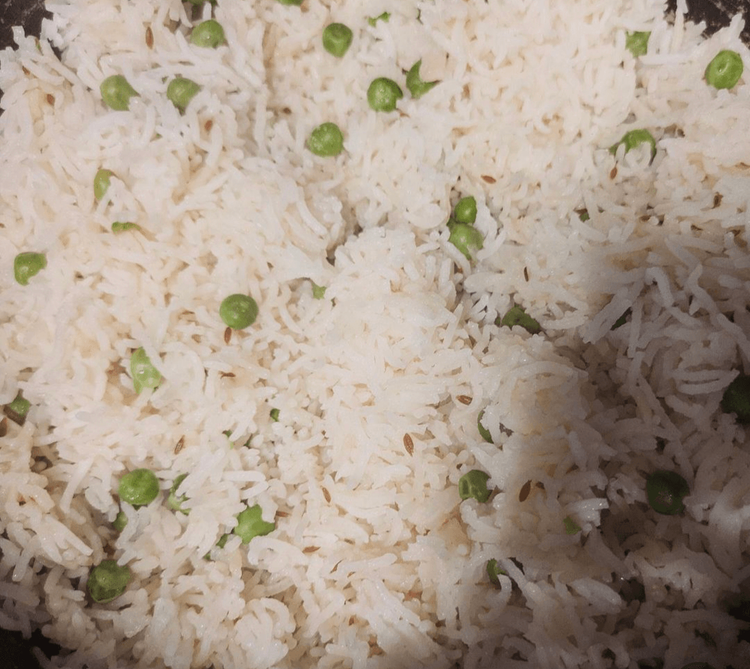 Simple Easy and Quick Matar Pulao recipe