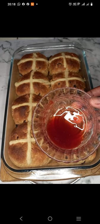 Step 2.1: Bake the buns for 15-20 minutes or until golden brown