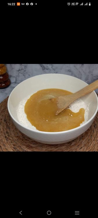 Step 1.3: In another bowl, beat the eggs and sugar until well combined