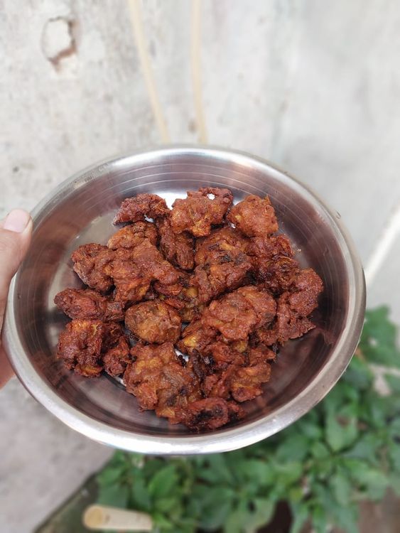 Cabbage Onion Pakoda recipe