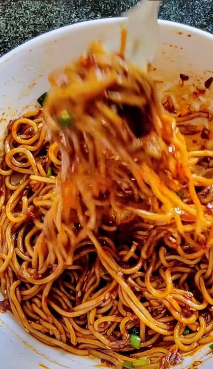Chili Oil Noodles (You Po Mian) recipe