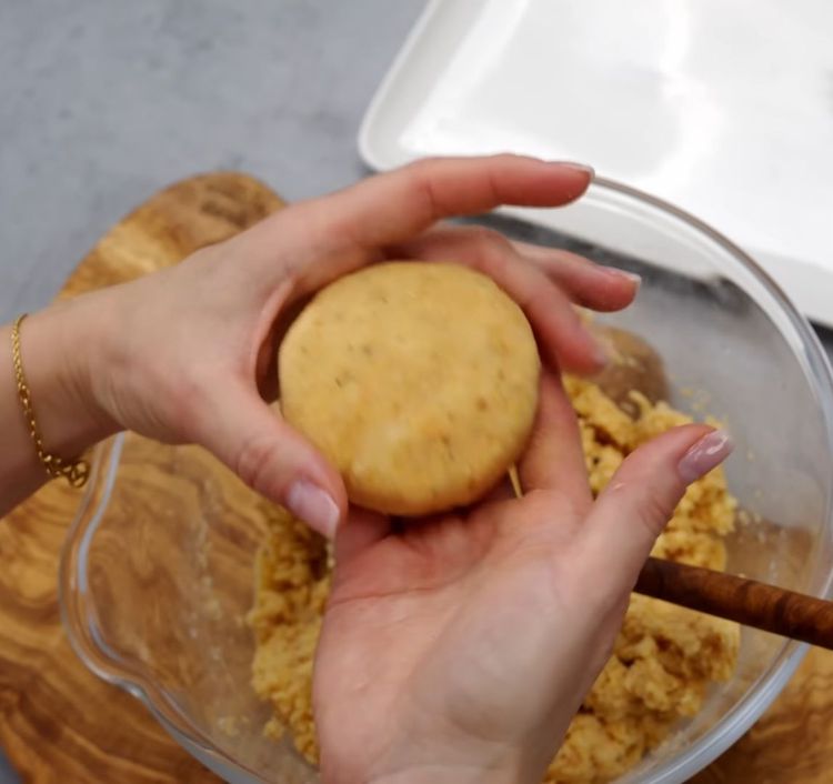 Step 4.1: Form the mixture into patties