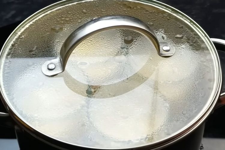 Step 6.1: Cover and steam on medium heat for 15 minutes