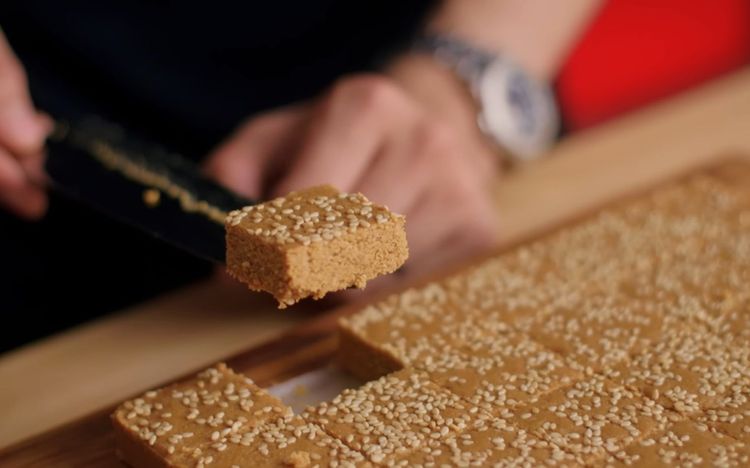 Step 6.2: Cut into clean squares