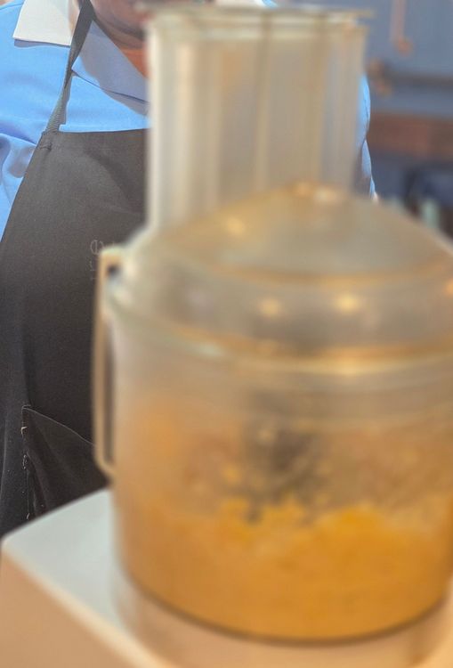 Step 1.1: Combine all the ingredients in the bowl of a food processor or a high-powered blender