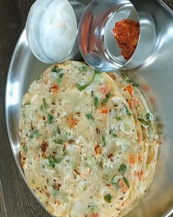 Healthy Breakfast Rice Pancakes recipe