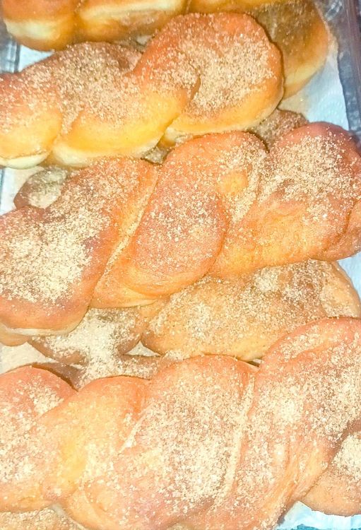 Cinnamon Twists with Cream Cheese Glaze recipe