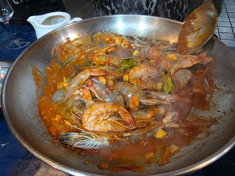 Step 1.1: Add the chilli paste and cook for 5 minutes