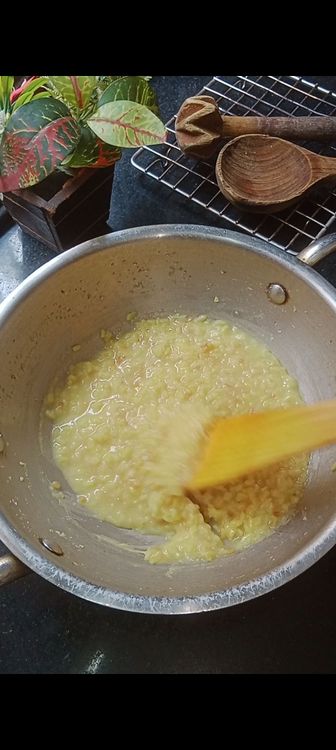 Step 2.3: After roasting, add 1 to 1