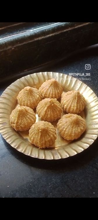 Step 1.1: Tasty modaks are ready to offer 😊