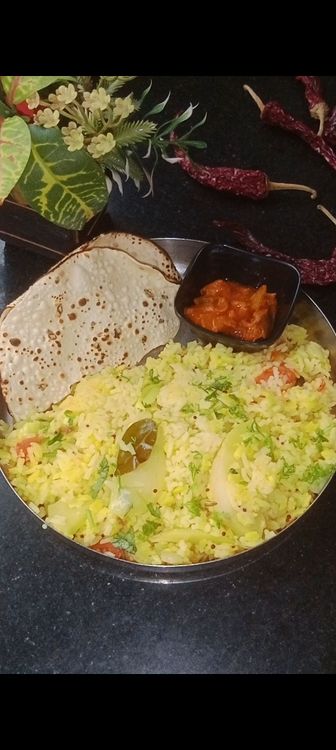 Step 1.3: Once dal rice cooks , switch off the flame keep the lid open and let it settle for few minutes