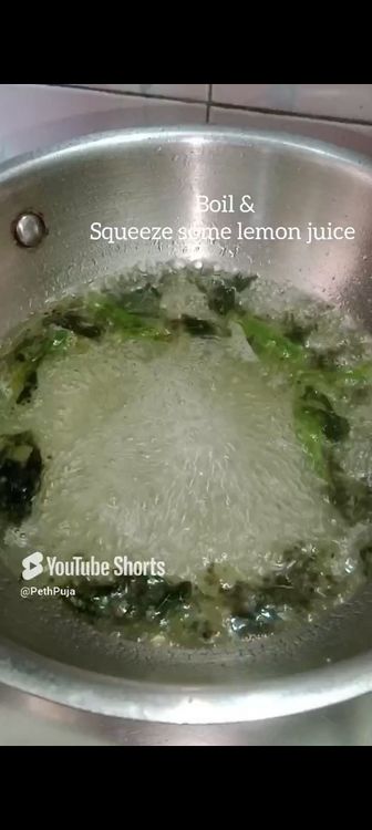 Step 1.1: Add water, sugar and salt to taste