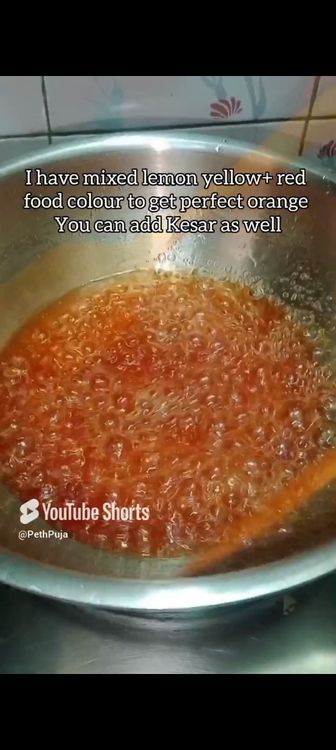 Step 2.3: In a pan , add sugar with water 