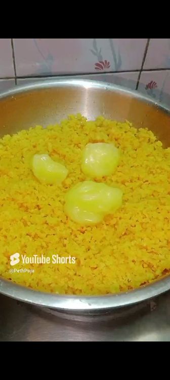 Step 2.2: Add the mixture to the syrup 