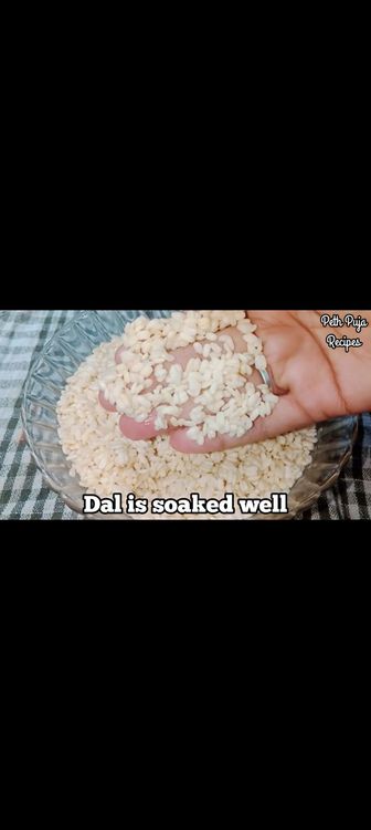 Step 1.1: Blend dal into fine paste without adding extra water