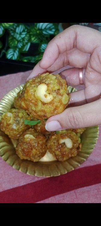 Step 3.1: Let the laddus cool down completely and solidify