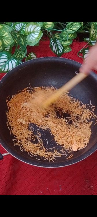 Step 1.3: Heat ghee in a pan over medium heat