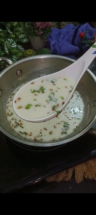 Step 2.1: Garnish with coriander leaves and serve warm