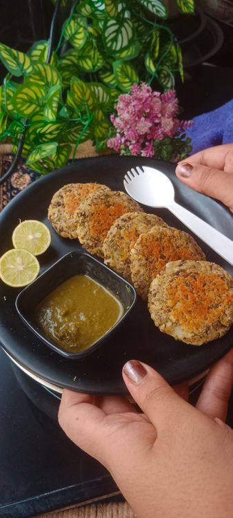Step 1.1: Serve hot these tasty shami kabab with your favourite chutney or sauces