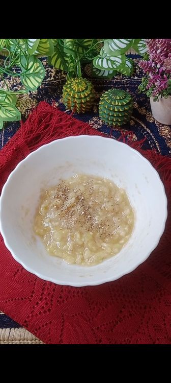 Step 1.1: Add pinch of senda namak and cardamom powder