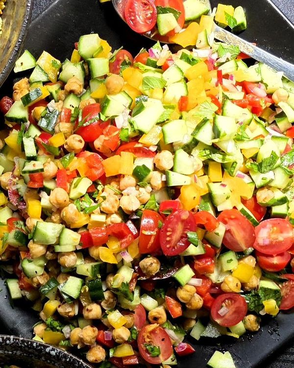 Roasted Chickpea Salad recipe