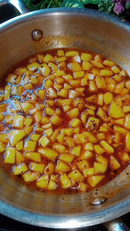 Step 1.2: Add grated jaggery and mix well
