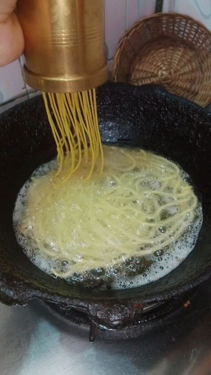 Step 1.1: Heat oil in a pan on medium heat