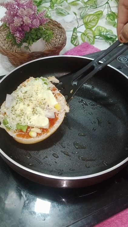 Step 1.1: Lightly toast them on the pan with a little butter or oil , sprinkle some water drops to avoid burning at the bottom