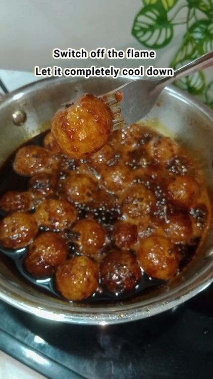Step 1.1: Check with fork if Amla is cooked well