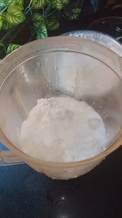 Step 2.3: Refrigerate once the curd and cream is set for 2 hrs