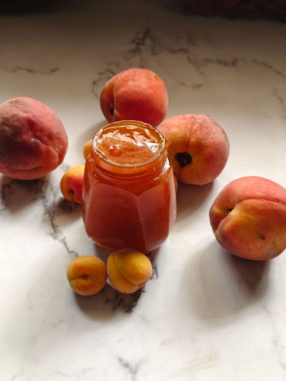 Homemade Apricot Peach Jam recipe
