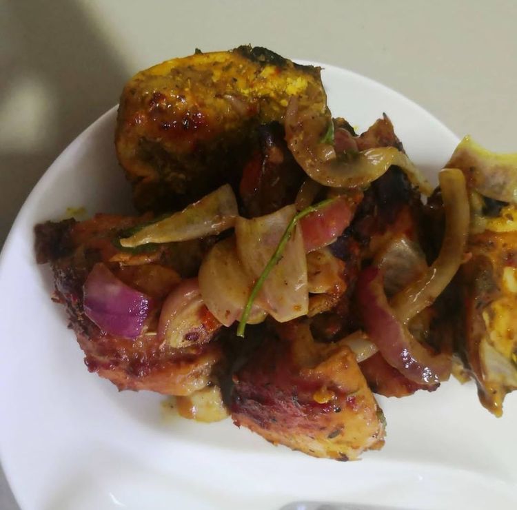 Honey Yogurt Spicy Chicken recipe