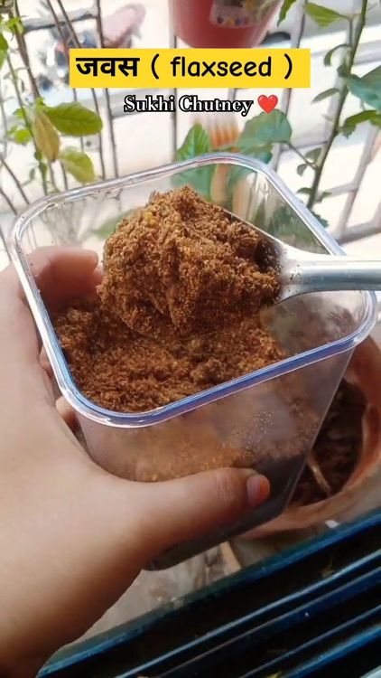 Step 1.1: Flaxseeds Spice Chutney is ready to serve