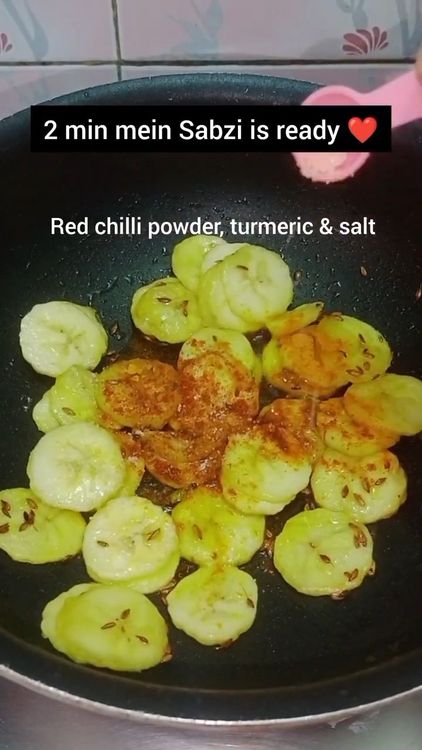 Step 1.1: Sprinkle red chilli powder, turmeric powder, and salt to taste