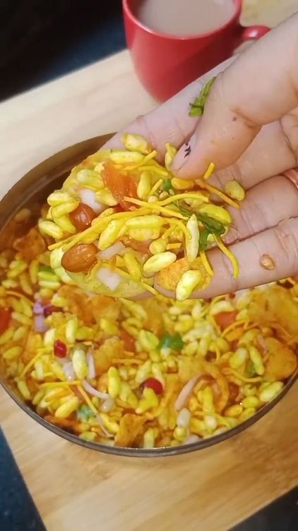 Step 1.1: Serve immediately with kadak puri and a hot cup of tea