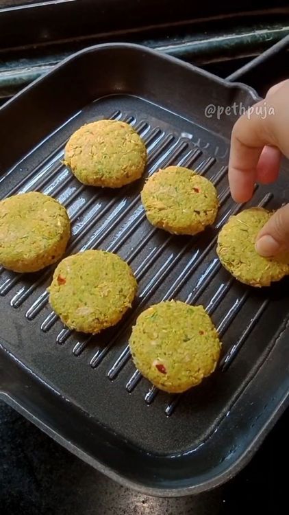 Step 1.1: Heat a grill or a non-stick pan and cook the patties on medium heat until golden brown on both sides